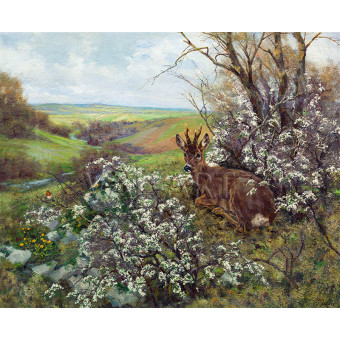 РЕПРОДУКЦИИ НА КАРТИНИ Почиващ сръндак (1951)